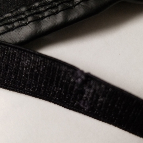 Black Faux Leather Lace Up Dress - Picture 8 of 8